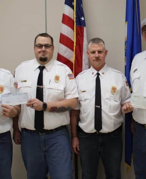 employees volunteer on local fire departments and:or emergency services