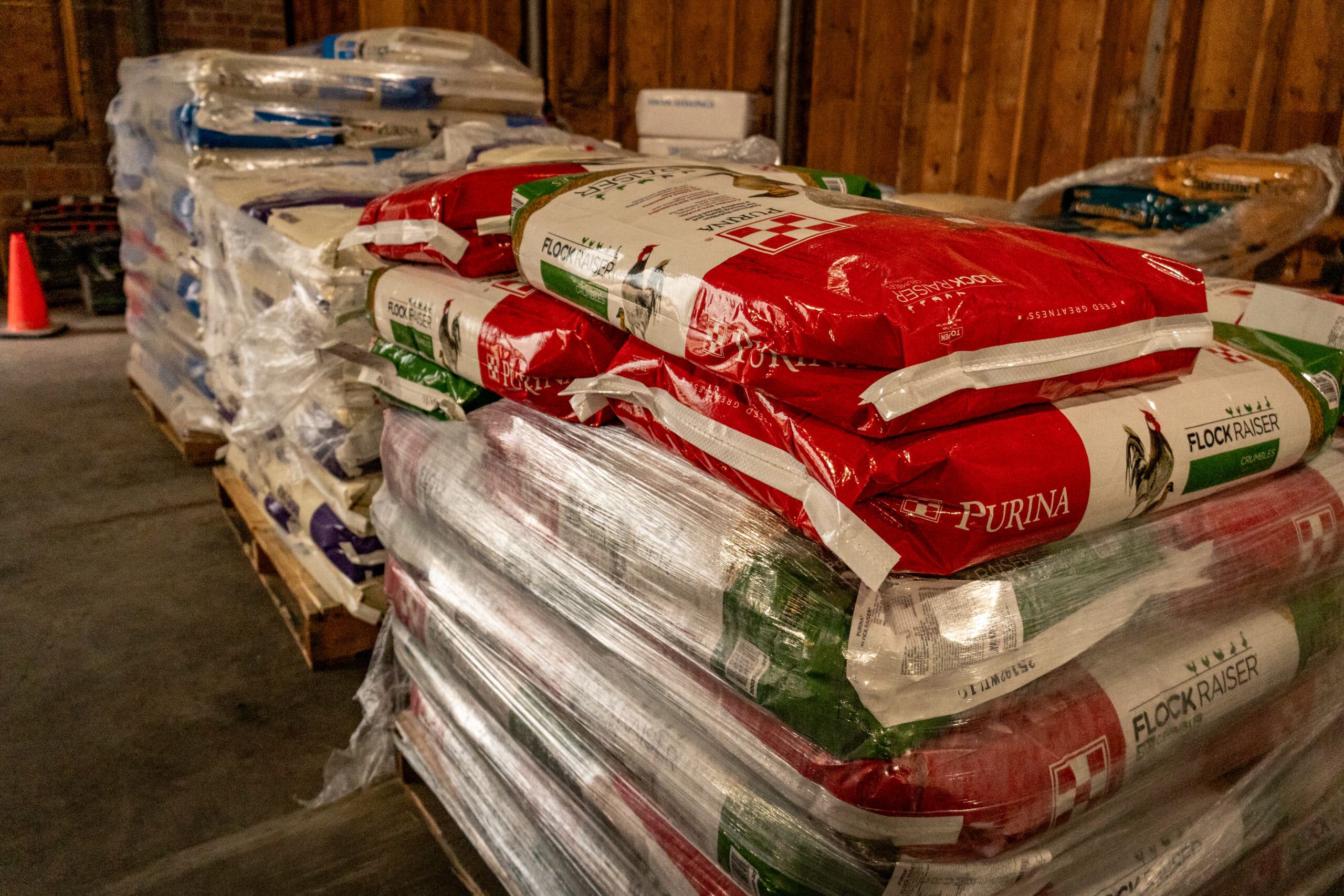 bags of feed