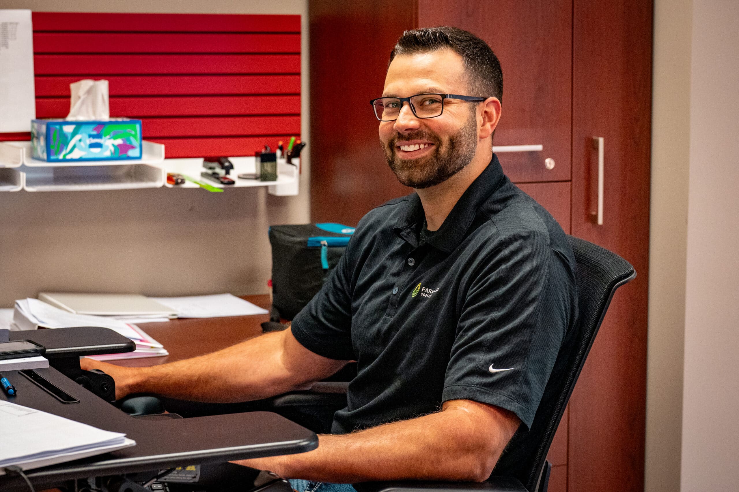 andrew in office