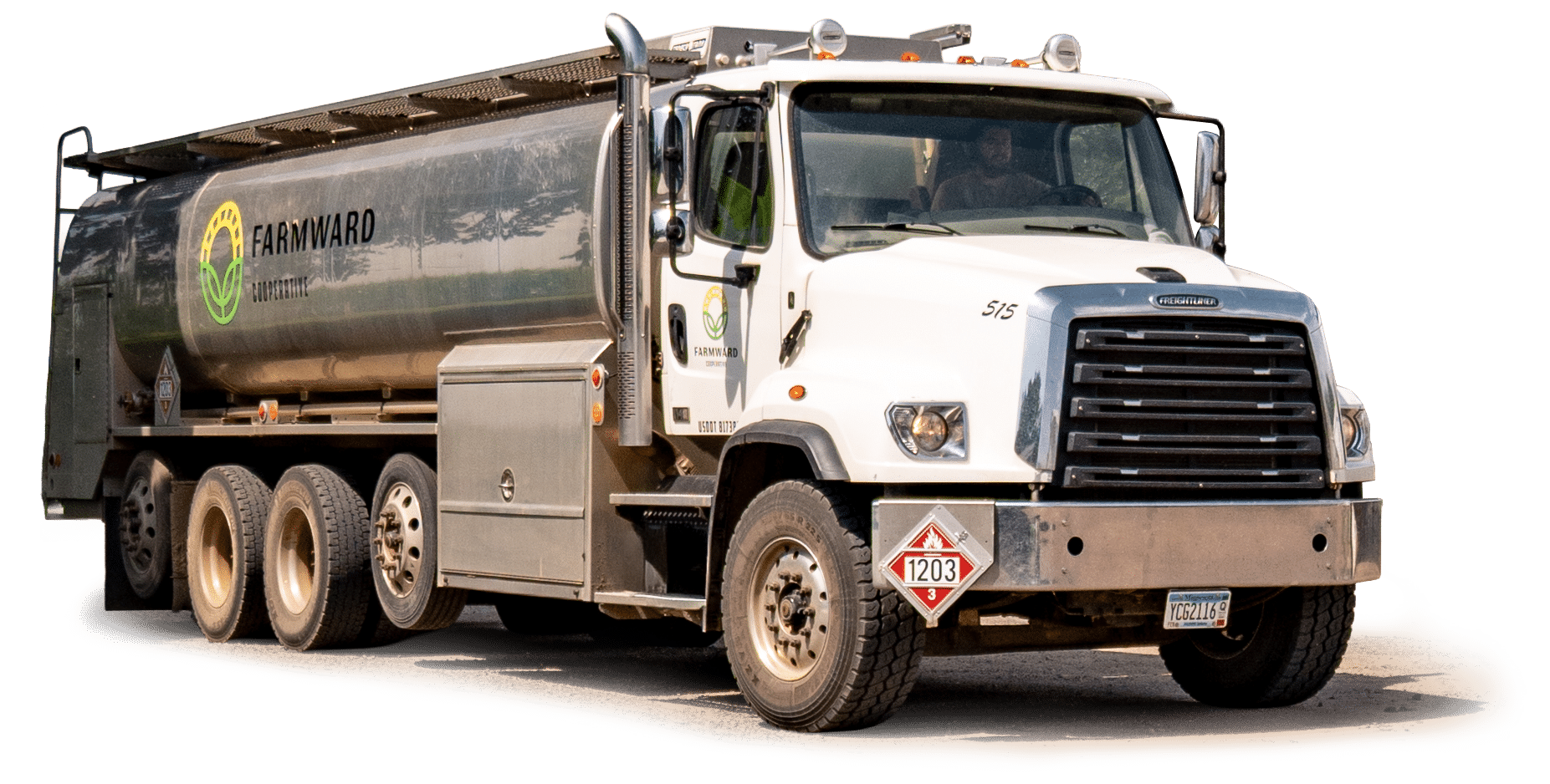 Cutout Image of Farmward Fuel Truck