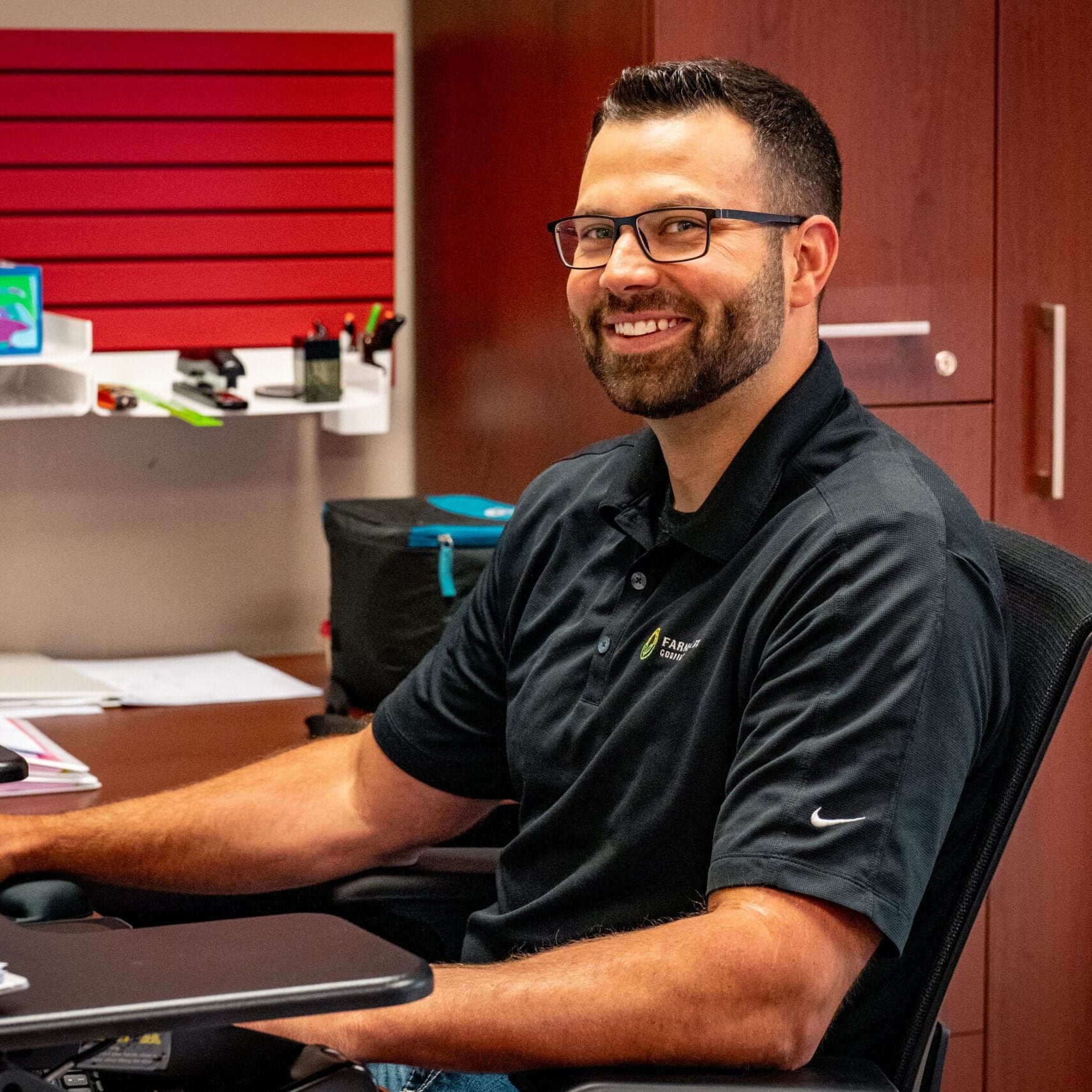 andrew in office